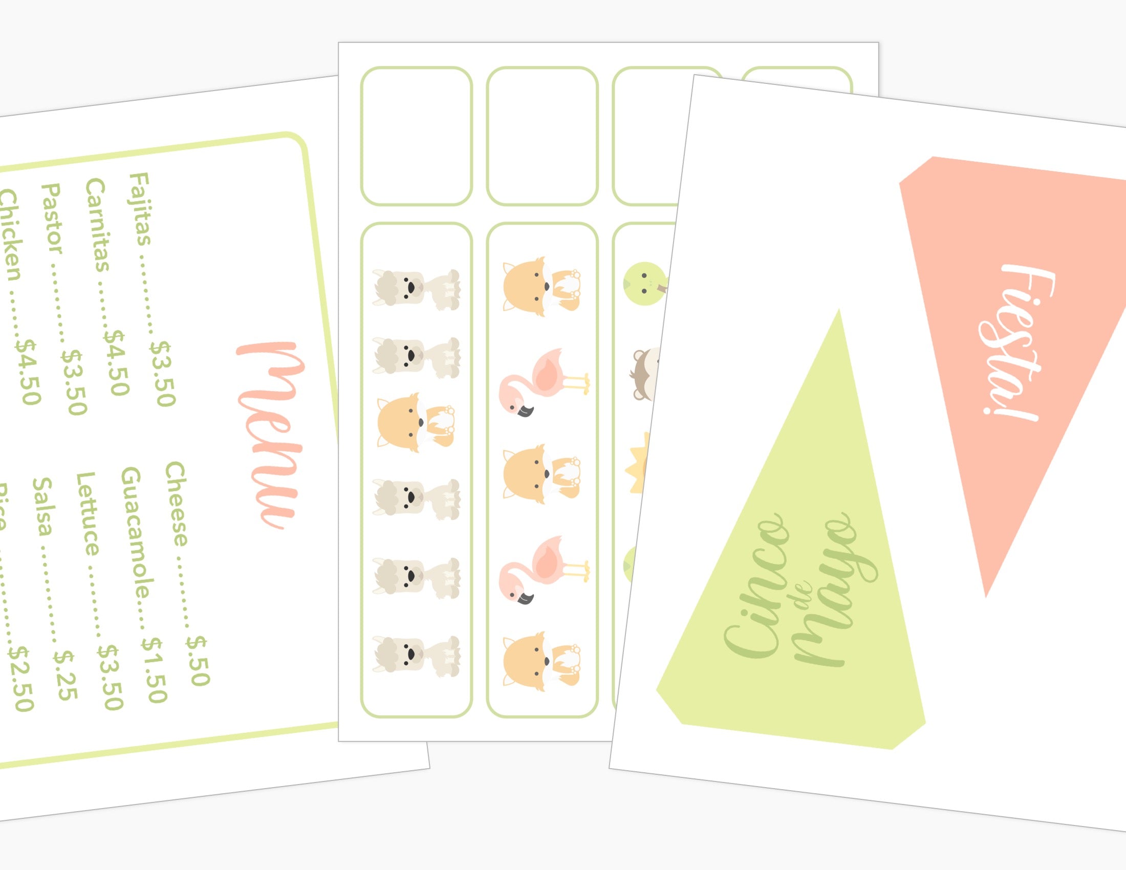 pink-taco-truck-printable-dramatic-play-kit-Gift-Baby-Toys-4