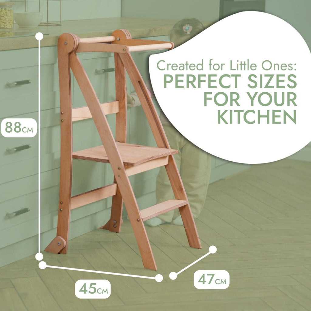 learning-tower-foldable-step-stool-for-toddlers-beige-Gift-Baby-Toys-2