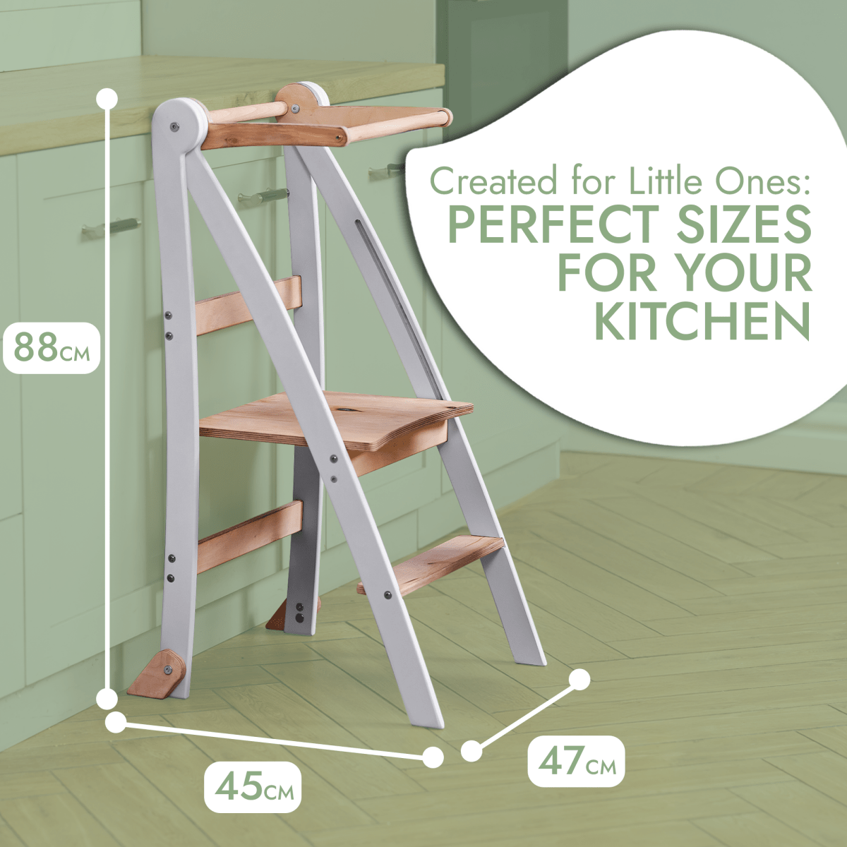 learning-tower-foldable-step-stool-for-toddlers-gray-Gift-Baby-Toys-3