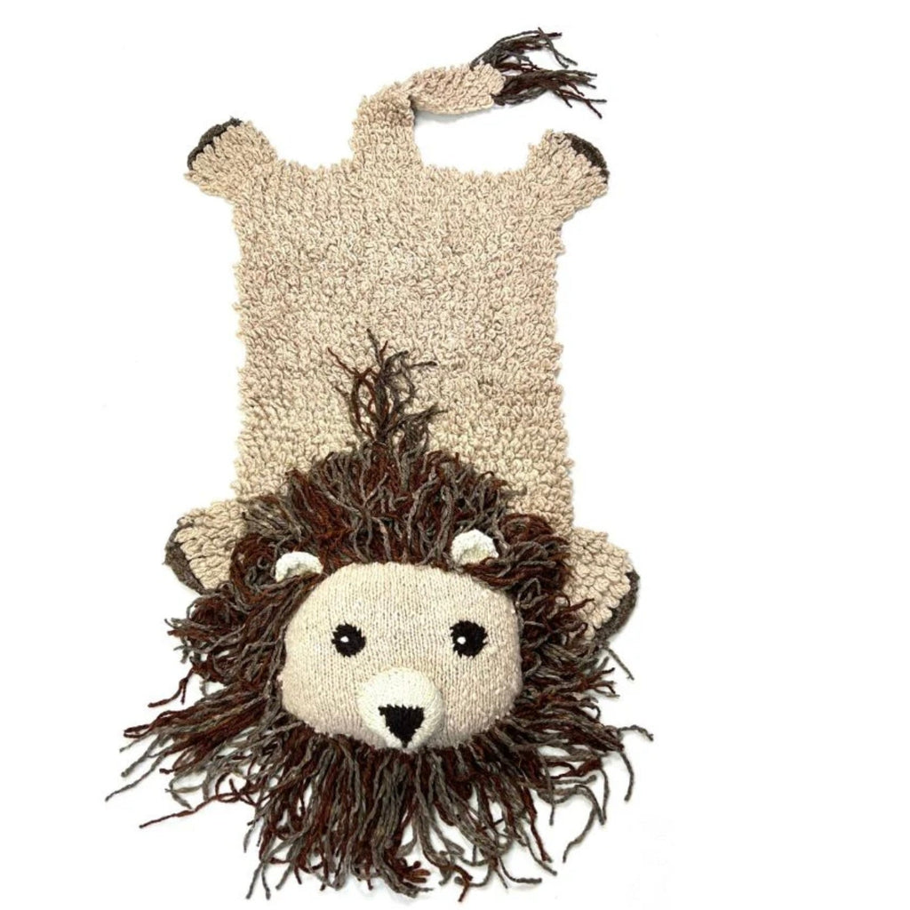 organic-wool-play-mat-nursery-rug-lion-Gift-Baby-Toys-3
