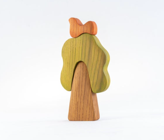 waldorf-wooden-oak-tree-with-the-bird-Gift-Baby-Toys-2