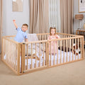 full-montessori-floor-bed-frame-for-toddlers-with-fence-Gift-Baby-ToysBeds-1