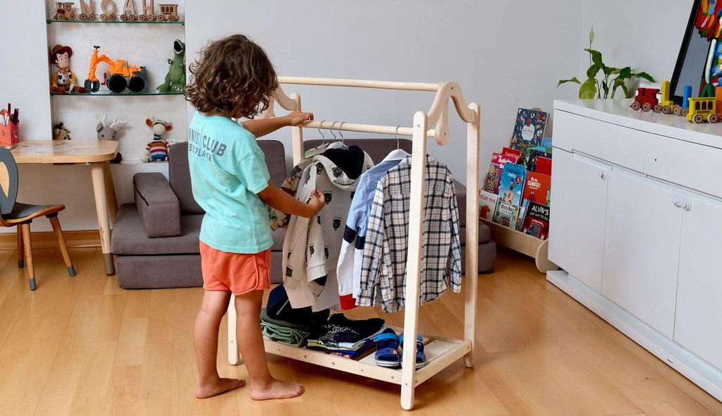 montessori-wooden-kids-clothing-rack-Gift-Baby-Toys-11