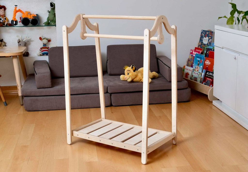 montessori-wooden-kids-clothing-rack-Gift-Baby-Toys-6