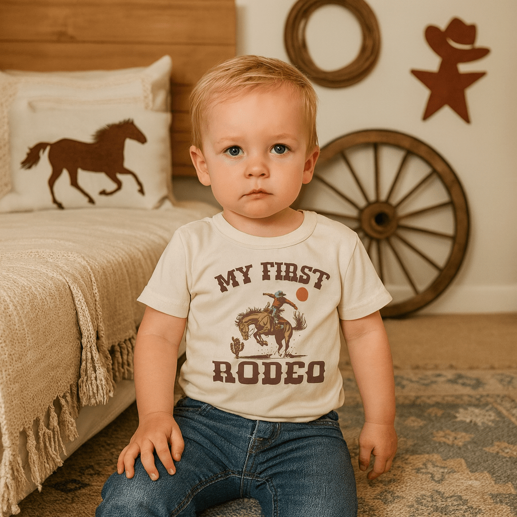 graphic-tee-my-first-rodeo-Gift-Baby-Toystops-1