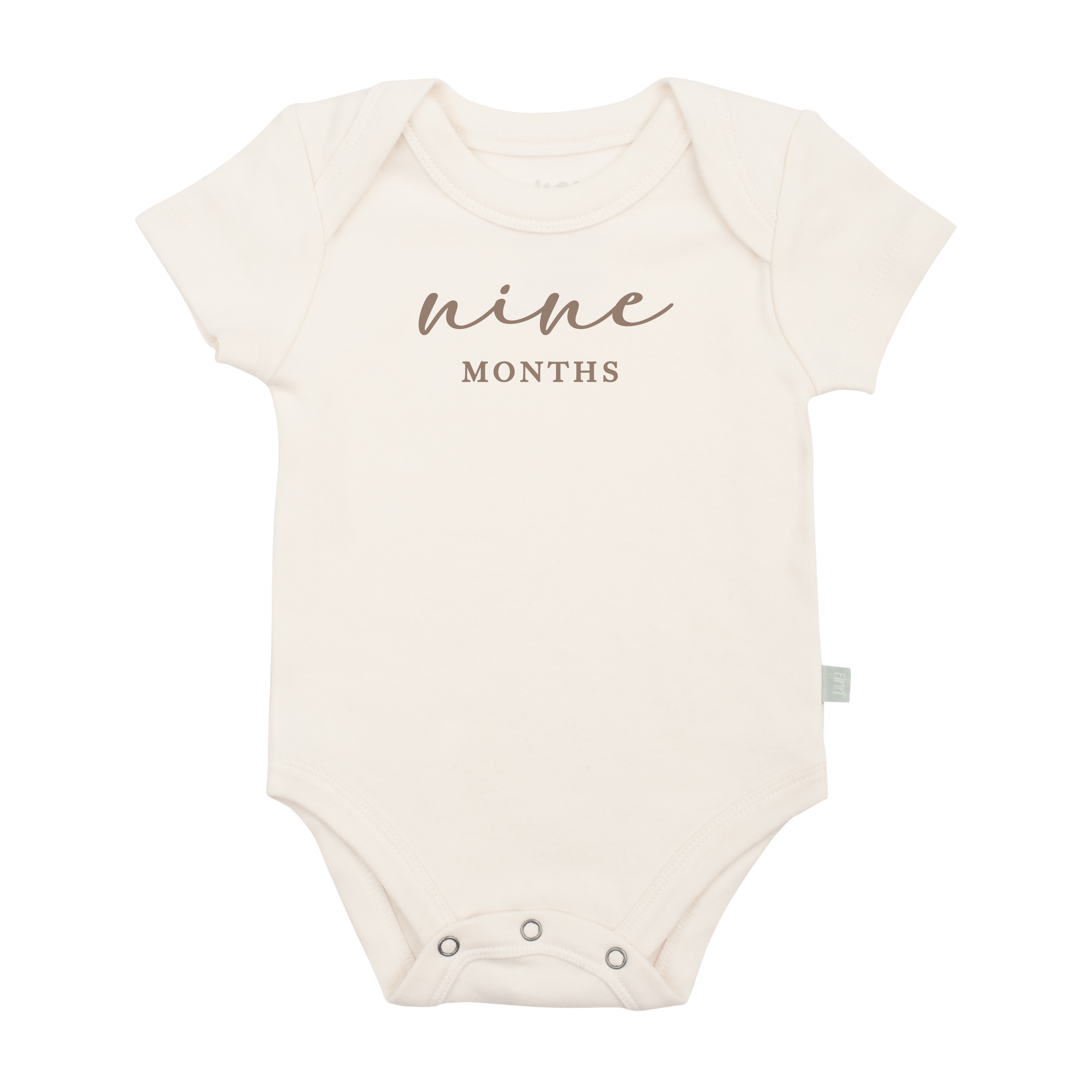graphic-bodysuit-nine-months-milestone-taupe-Gift-Baby-Toysbodysuits-1