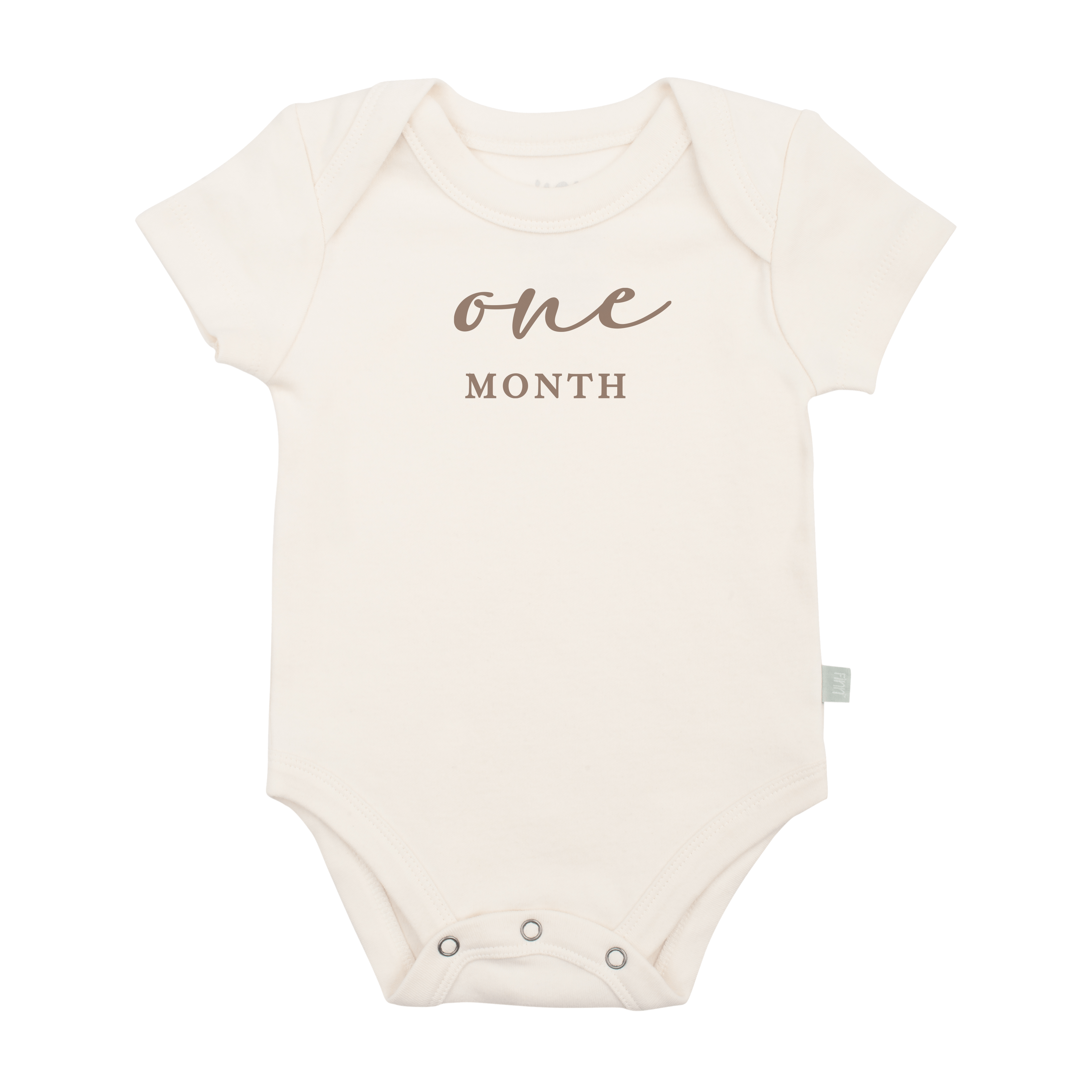 graphic-bodysuit-one-month-milestone-taupe-Gift-Baby-Toysbodysuits-1