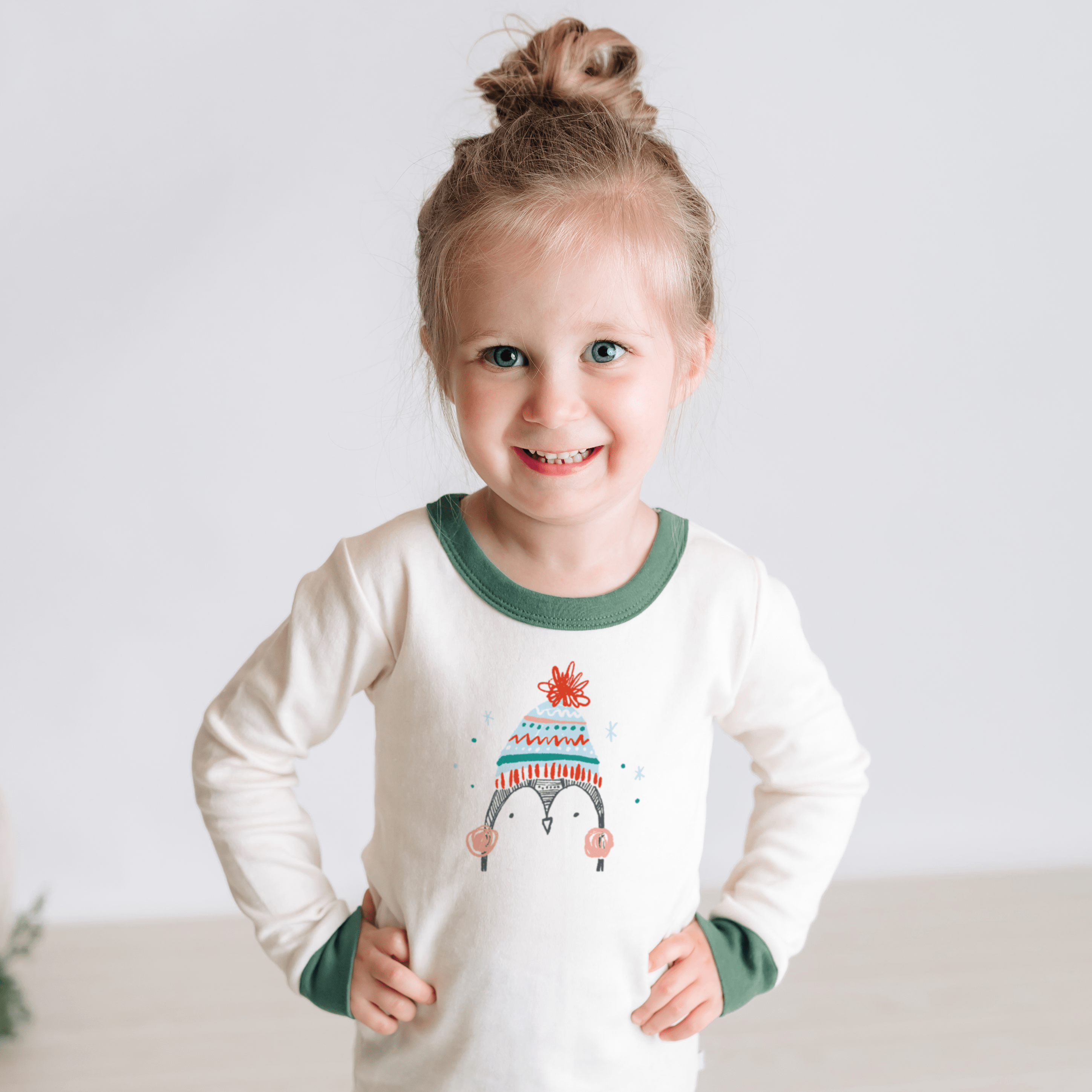 pajamas-penguin-pine-green-Gift-Baby-Toys-2