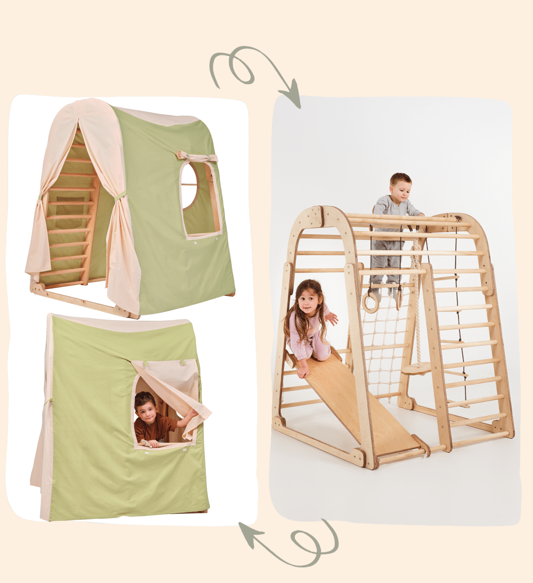 play-tent-cover-for-indoor-wooden-playground-Gift-Baby-Toys-5