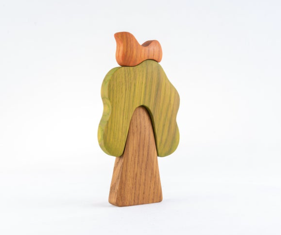 waldorf-wooden-oak-tree-with-the-bird-Gift-Baby-Toys-4