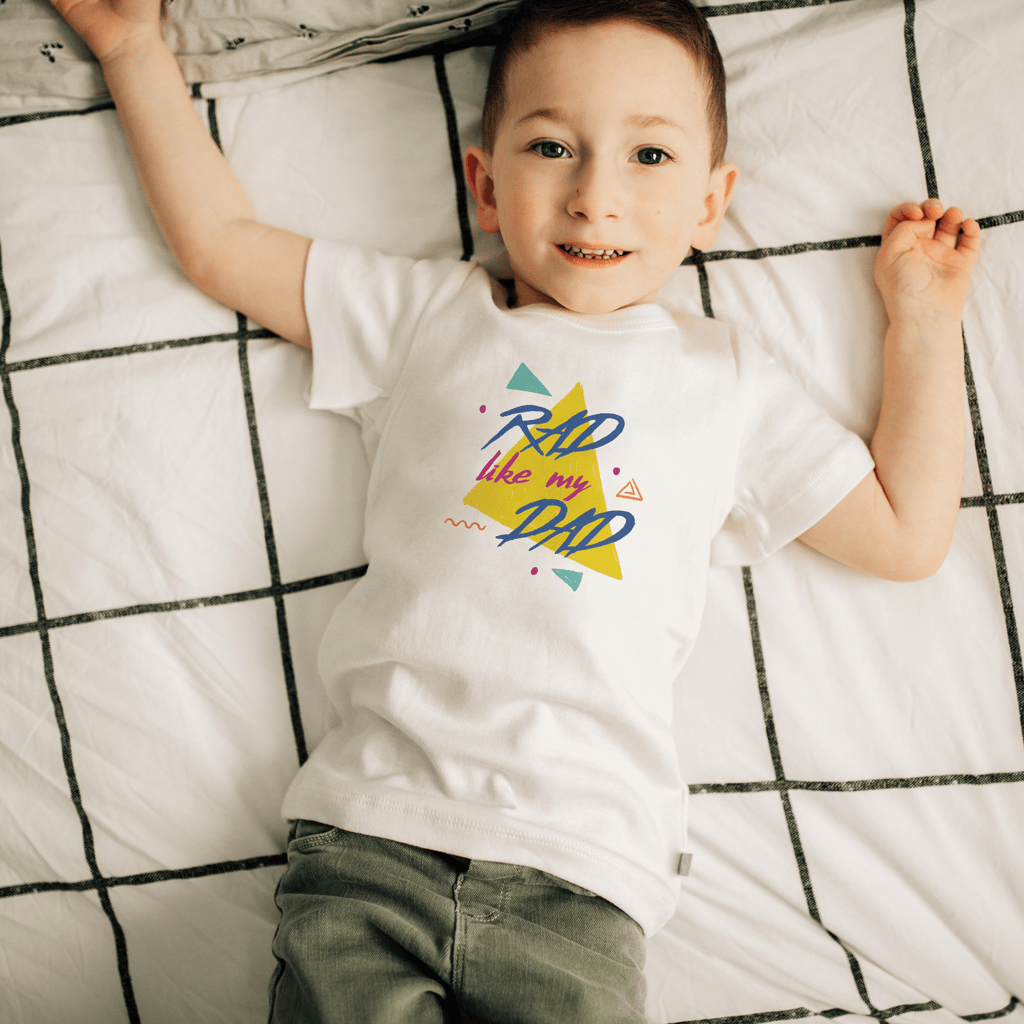 graphic-tee-rad-like-my-dad-Gift-Baby-Toys-2