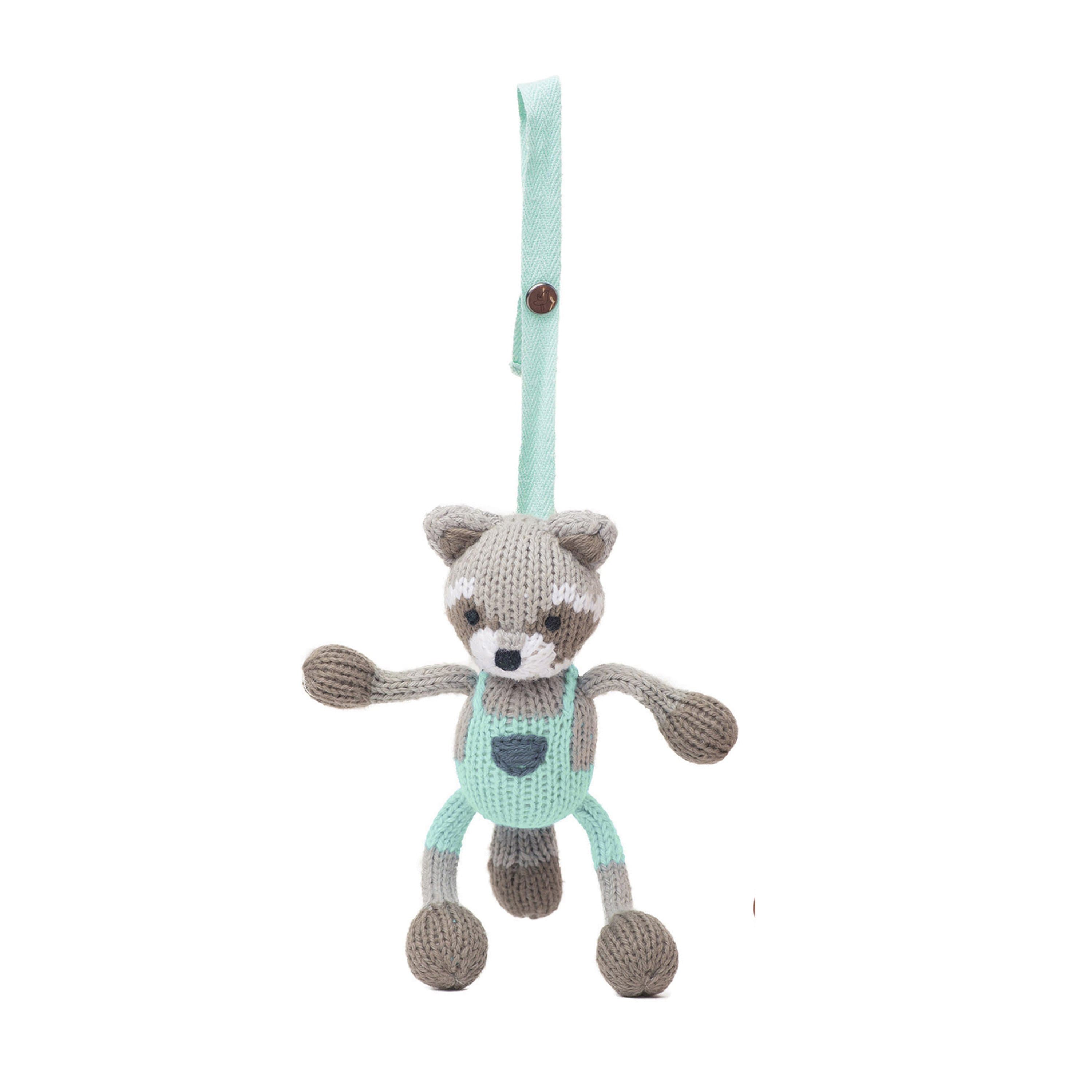 knit-stroller-toy-ramsay-the-raccoon-Gift-Baby-Toysstroller toys-1