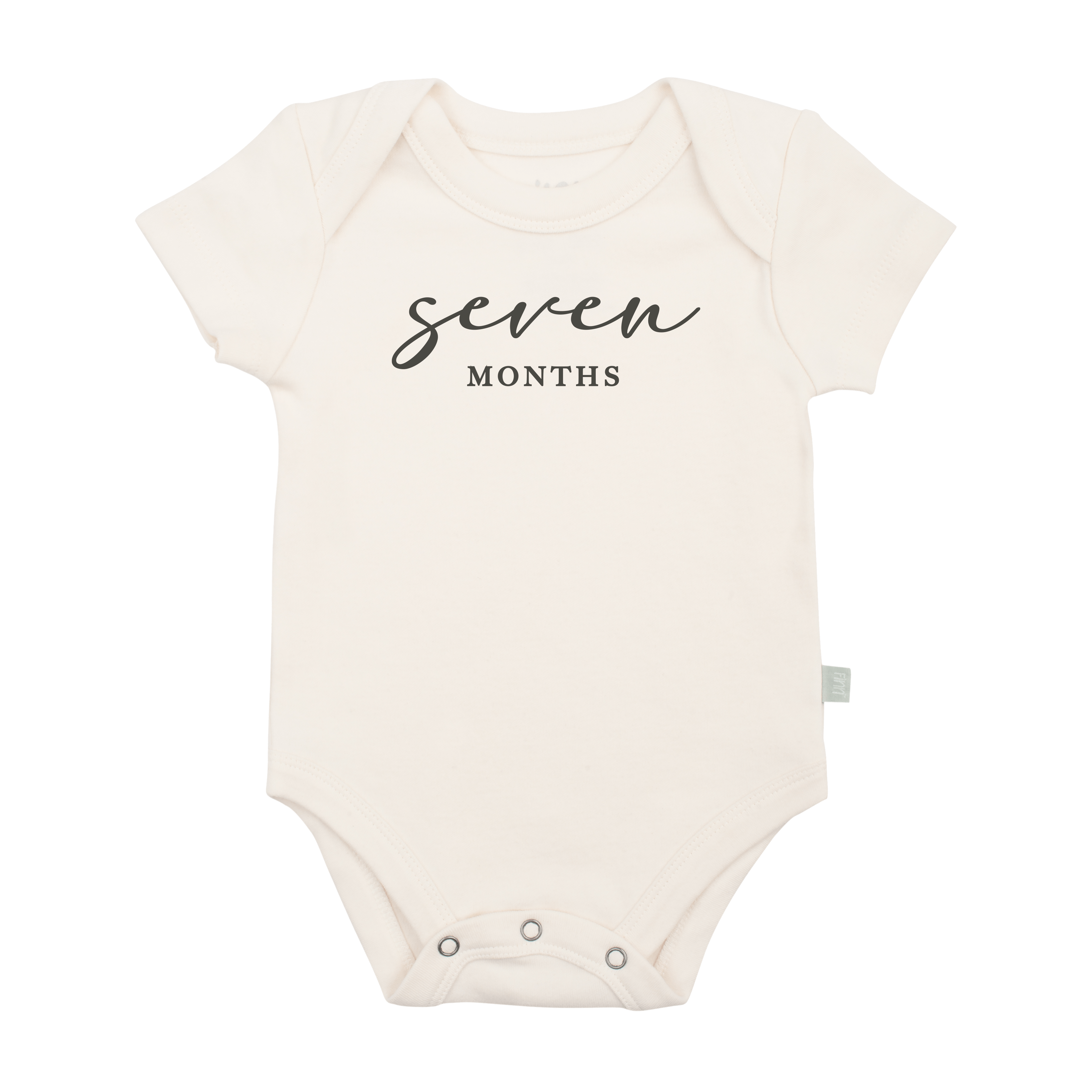 graphic-bodysuit-seven-months-milestone-charcoal-Gift-Baby-Toysbodysuits-1