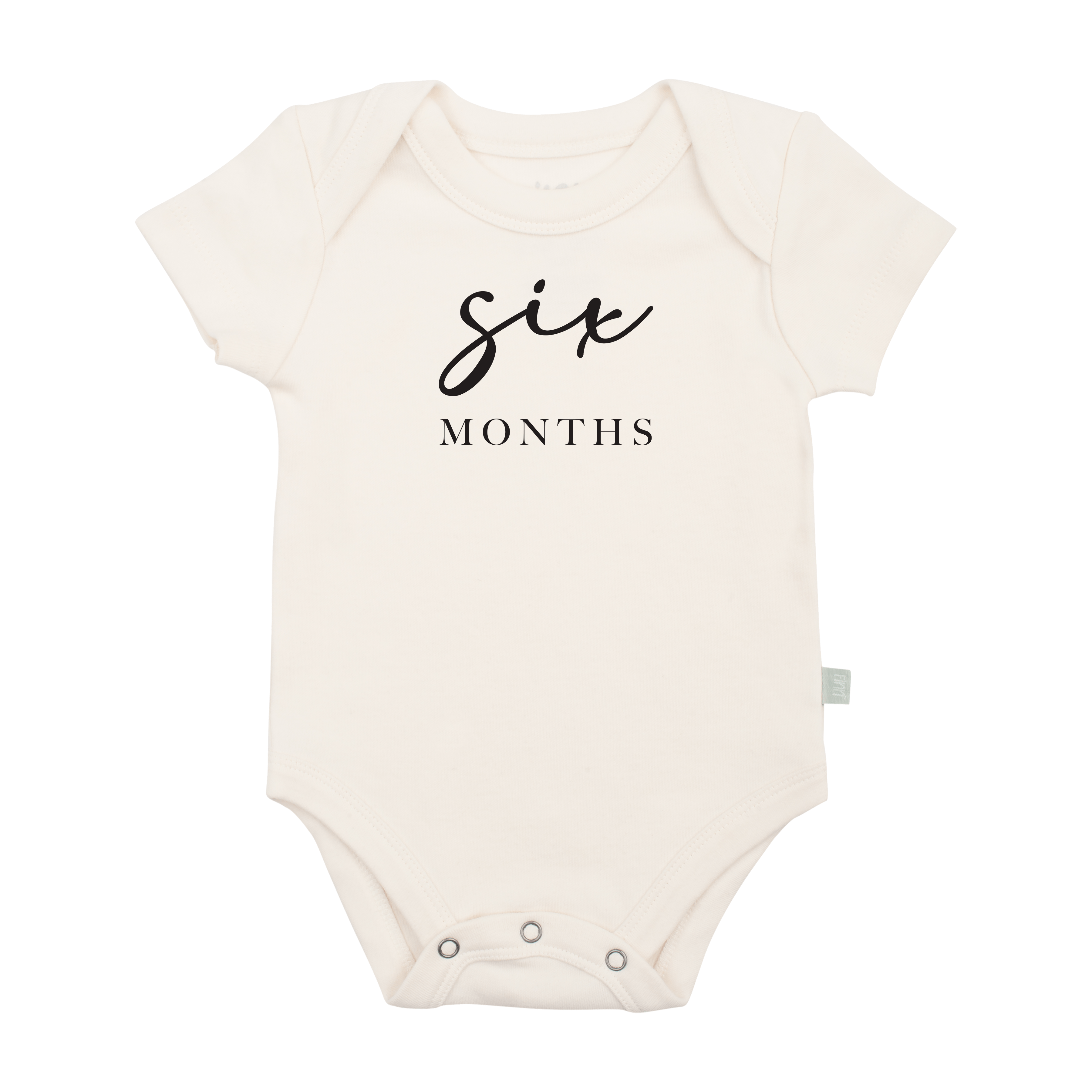graphic-bodysuit-six-months-milestone-charcoal-Gift-Baby-Toysbodysuits-1