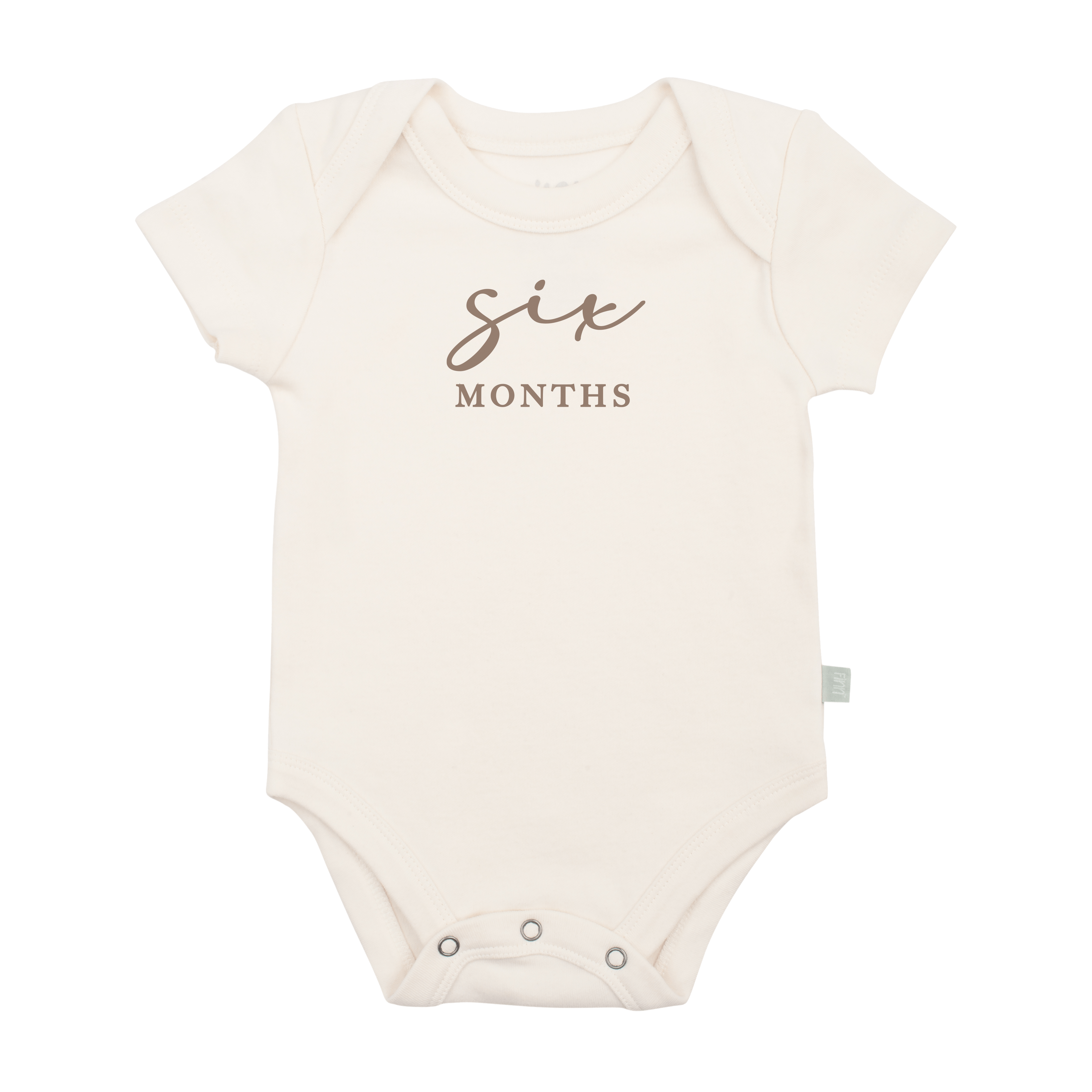 graphic-bodysuit-six-months-milestone-taupe-Gift-Baby-Toysbodysuits-1