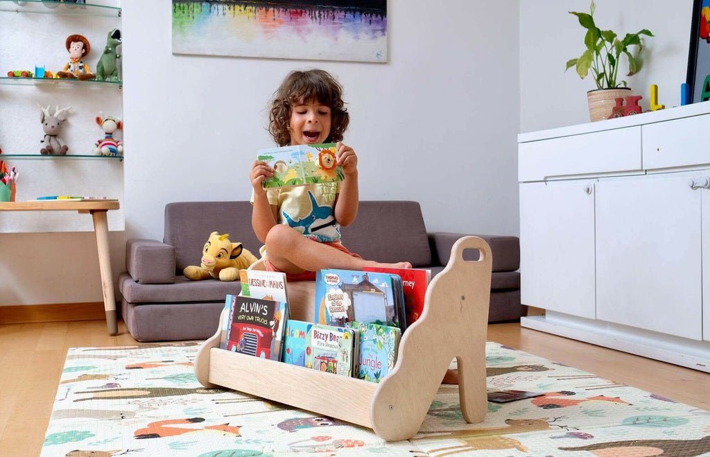 curved-wooden-bookshelf-in-multiple-sizes-elegant-wave-design-Gift-Baby-ToysMontessori Bookshelves-1