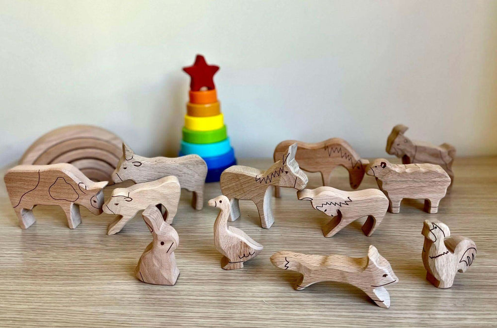 wooden-farm-animals-set-Gift-Baby-Toys-2