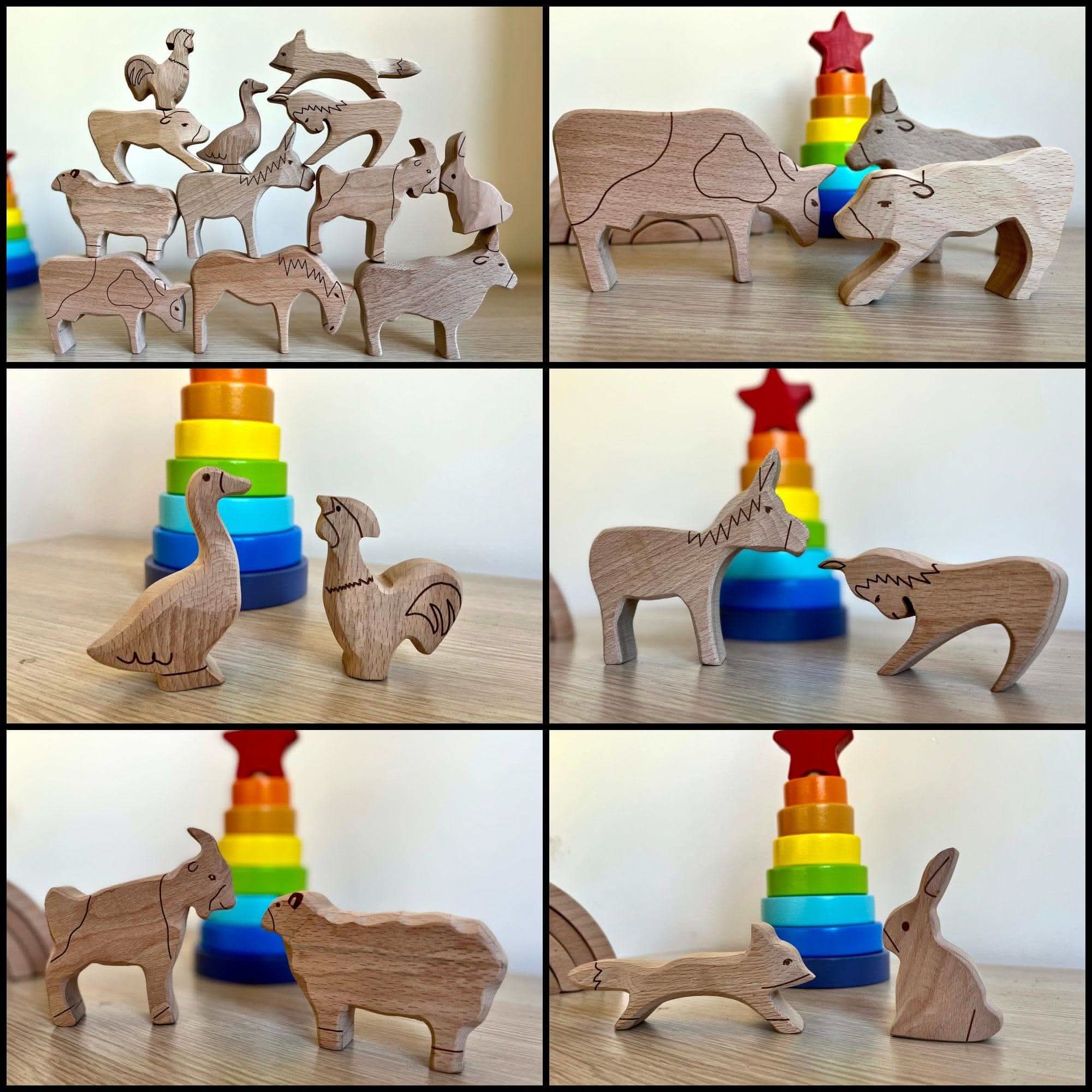 wooden-farm-animals-set-Gift-Baby-Toys-4