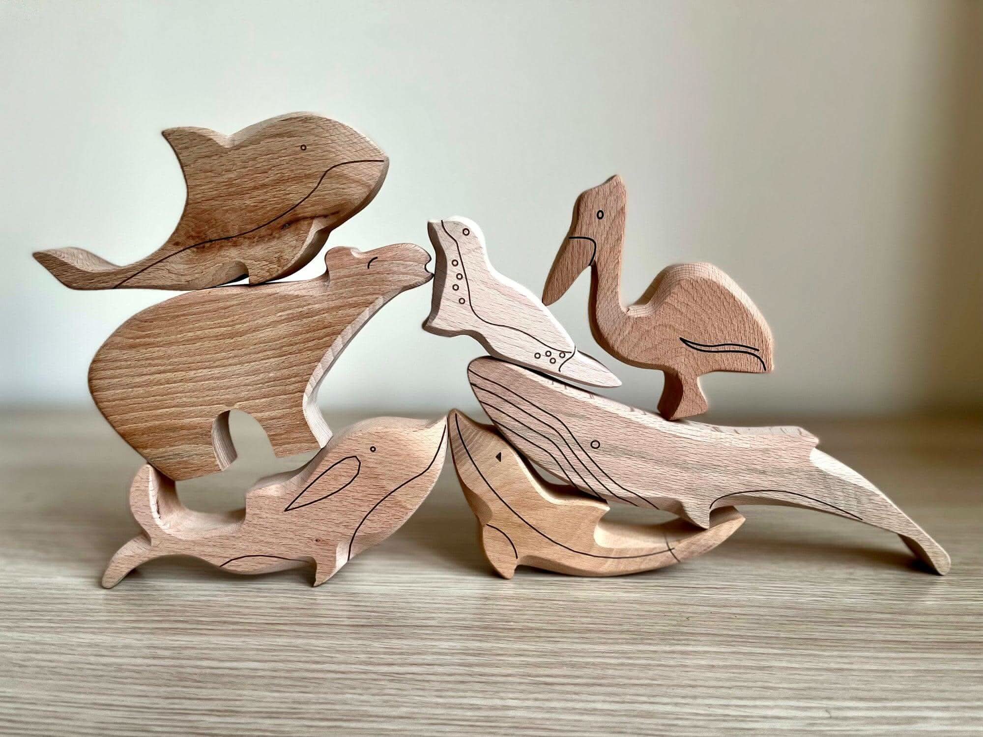 wooden-ocean-animals-set-Gift-Baby-Toys-4