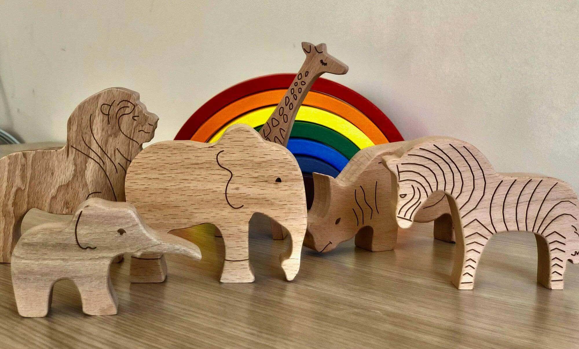 wooden-safari-animals-set-Gift-Baby-Toys-2