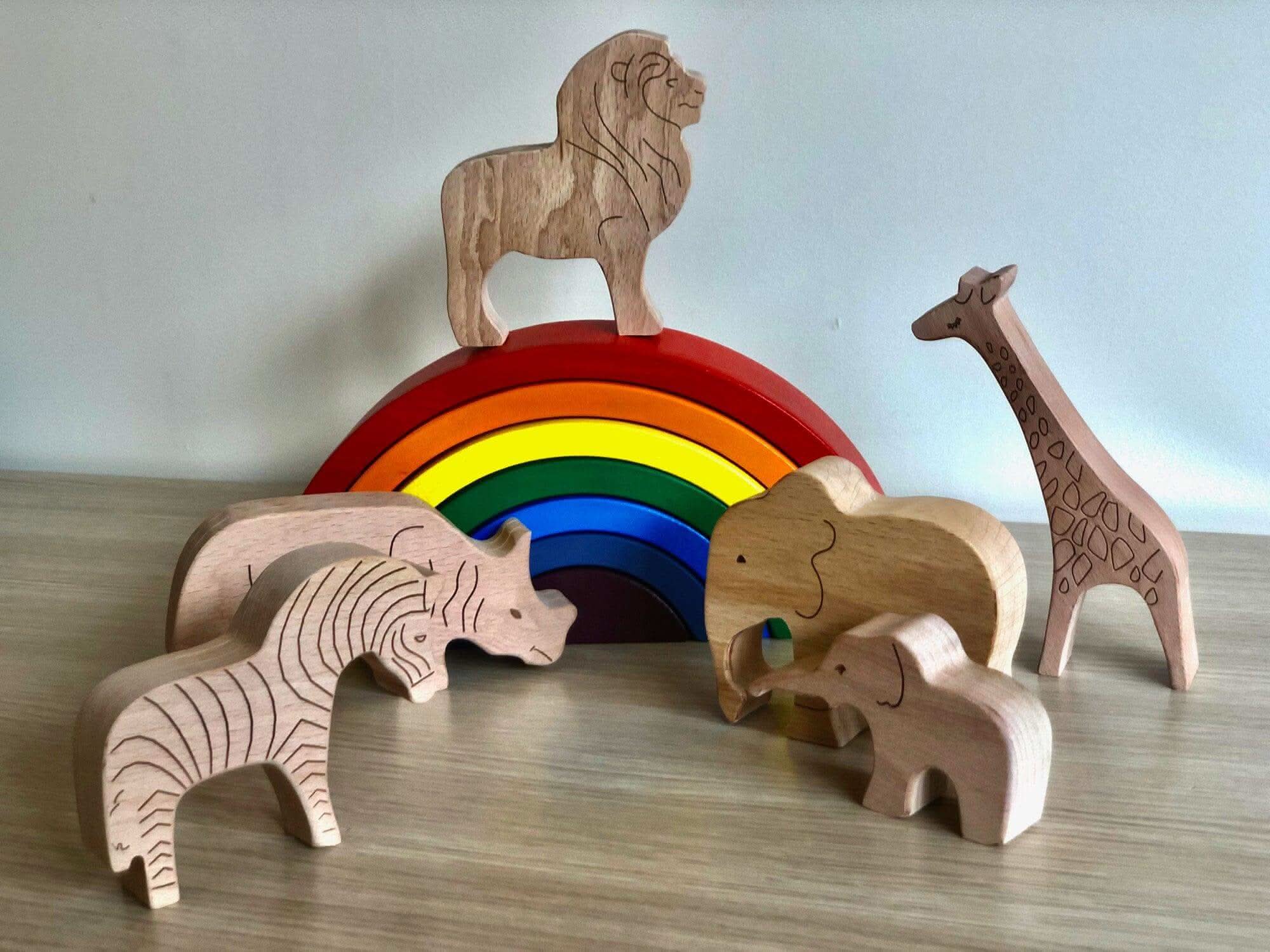 wooden-safari-animals-set-Gift-Baby-Toys-4