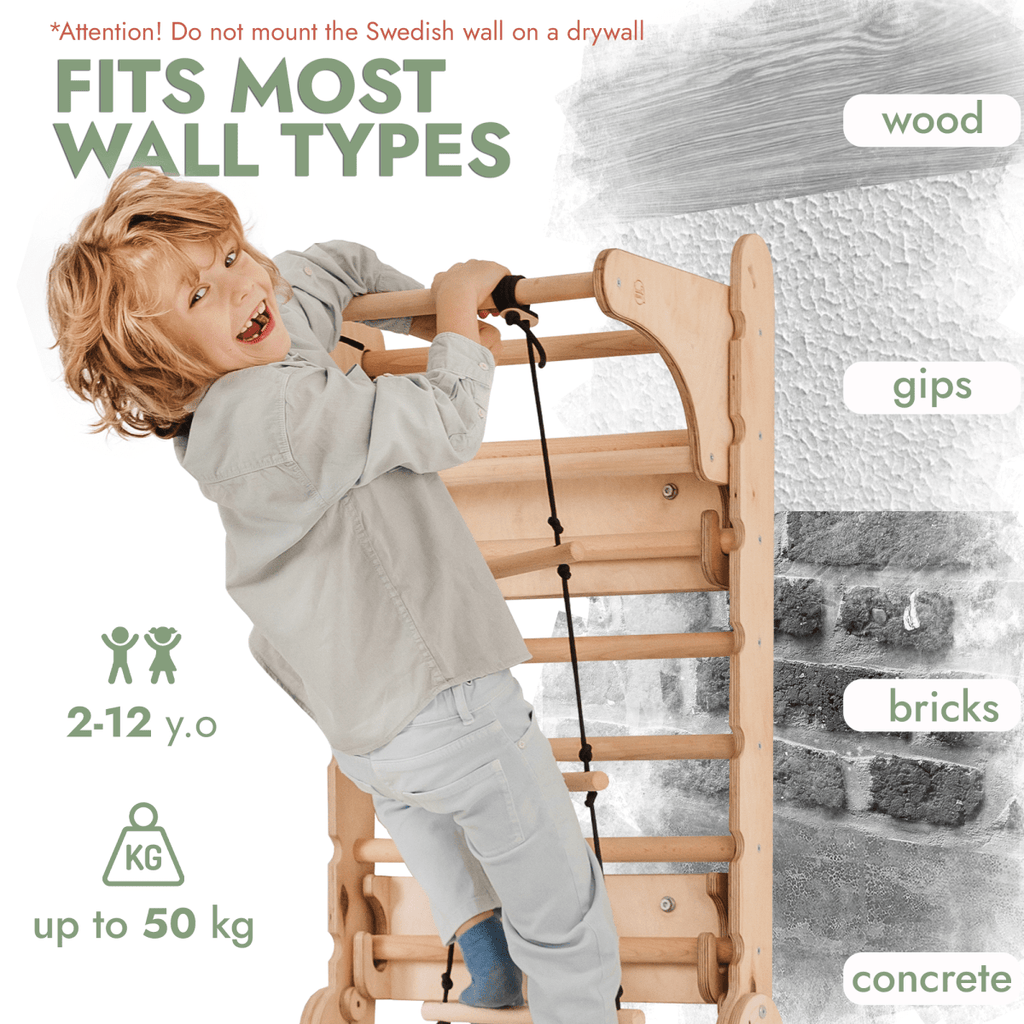 wooden-swedish-wall-climbing-ladder-for-children-swing-set-slide-board-art-add-on-Gift-Baby-Toys-6