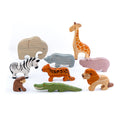 waldorf-african-safari-set-of-9-animals-painted-Gift-Baby-Toys-1
