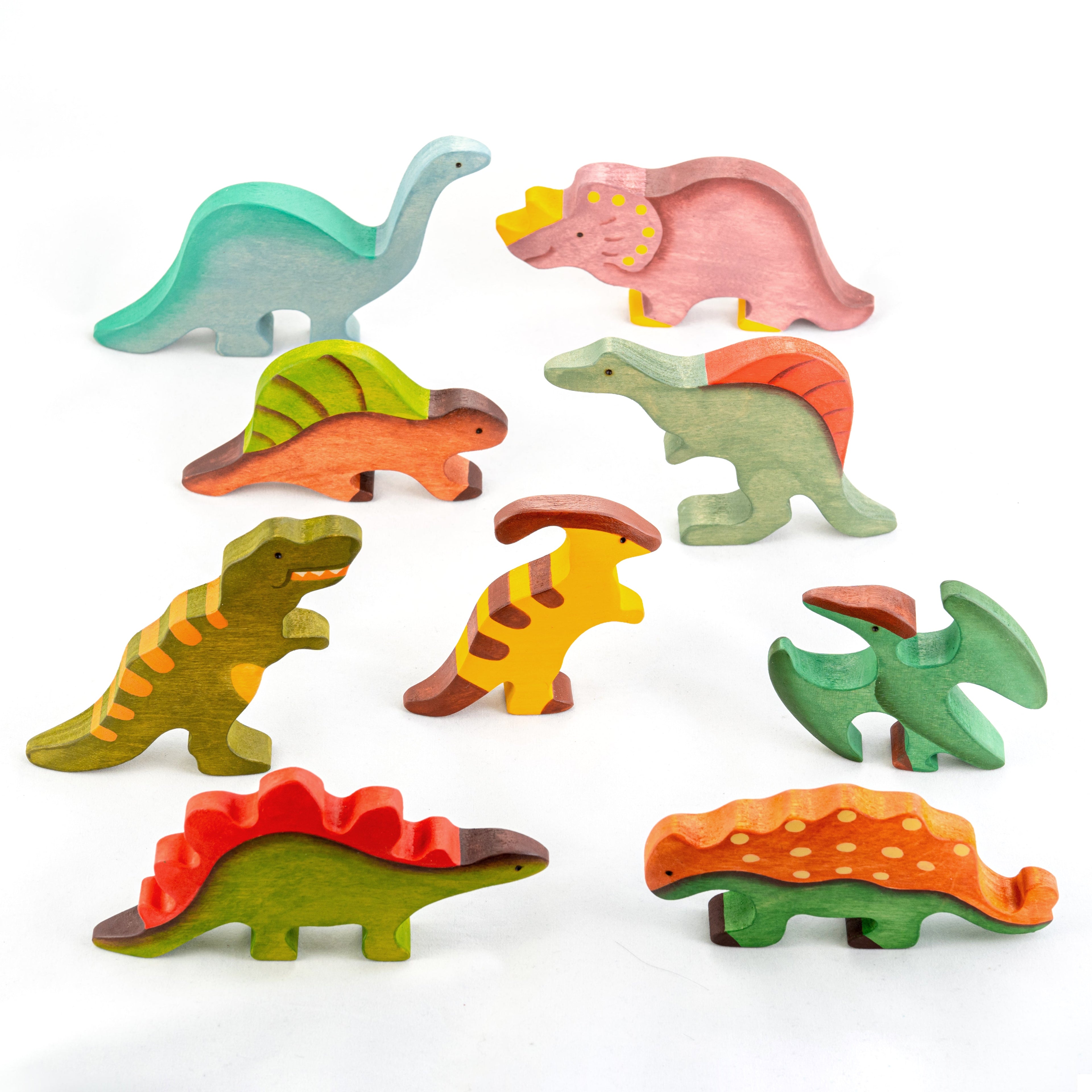wooden-dinosaur-toy-set-painted-6-pieces-Gift-Baby-Toys-1