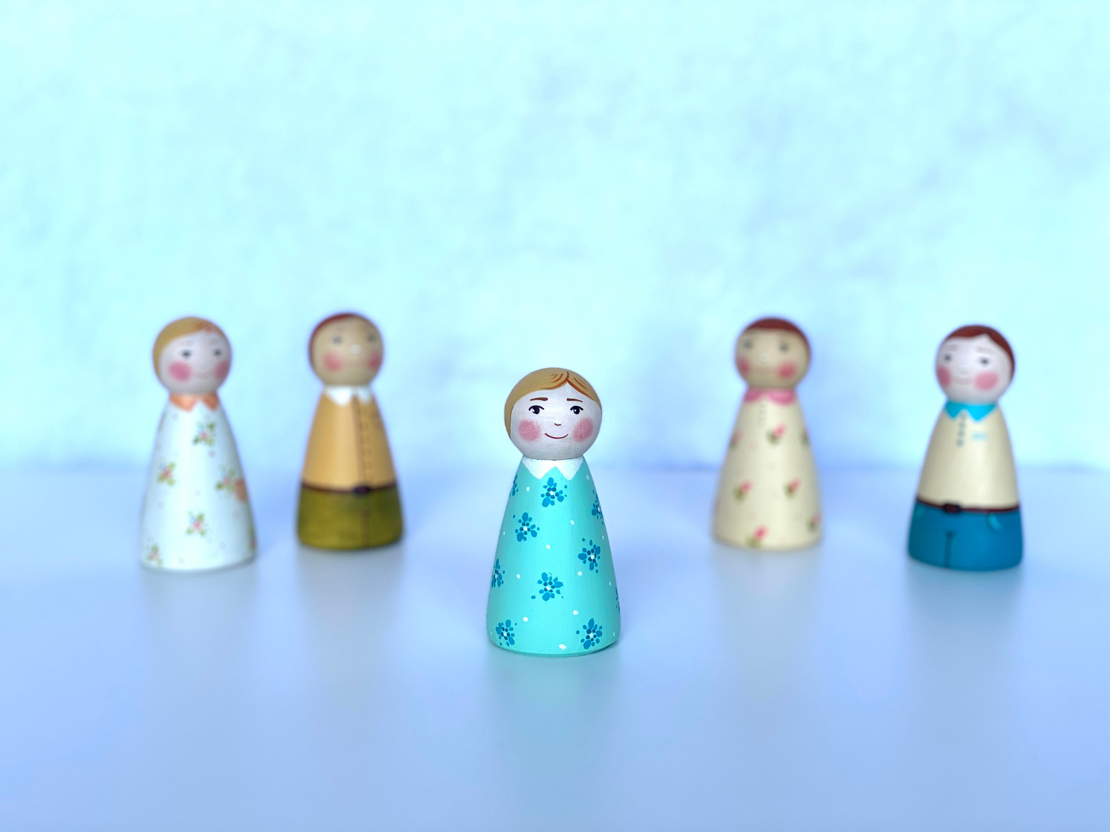 wooden-peg-dolls-boy-girl-Gift-Baby-Toys-3