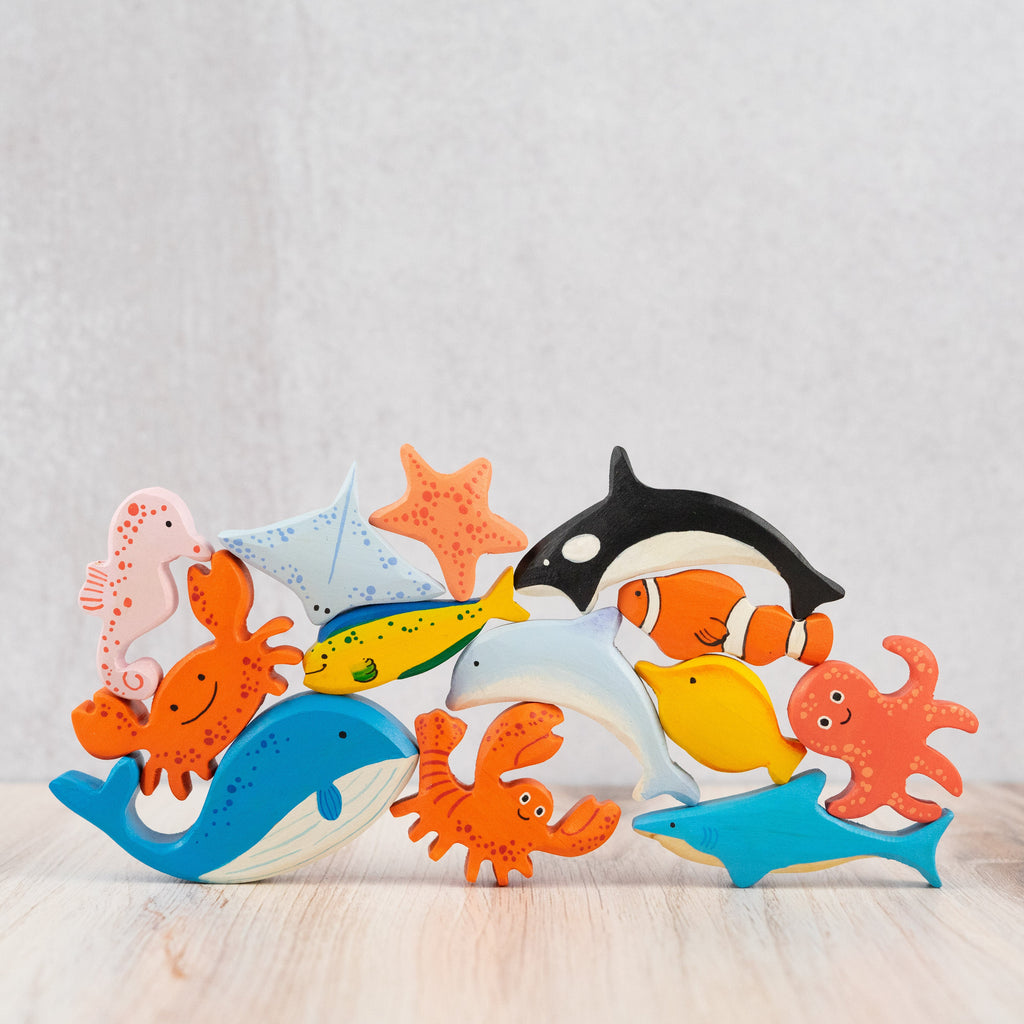 wooden-sea-creatures-set-of-13-Gift-Baby-Toys-2
